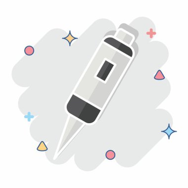 Simge Tatto Kalemi. Dövme sembolüyle ilgili. Çizgi roman. dizayn edilebilir