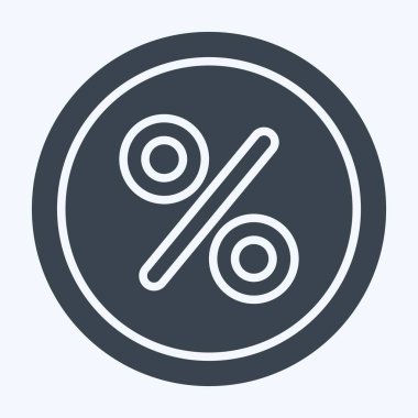 Simge Vergi Muafiyeti. Vergi sembolüyle ilgili. Kabartma tarzı. dizayn edilebilir