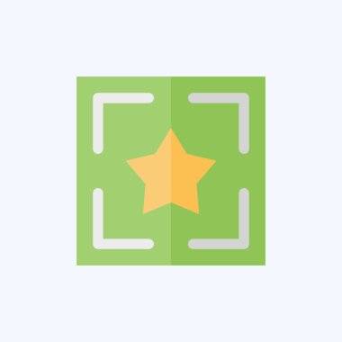 Simge trafiği. Dövme sembolüyle ilgili. Düz stil. dizayn edilebilir