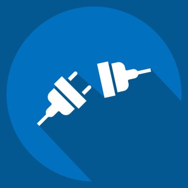 Simge Açma Aygıtları. Sera sembolüyle ilgili. Uzun gölge tarzı. dizayn edilebilir