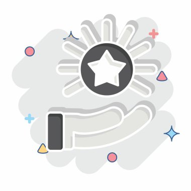 Simge Dilekleri. Yeni yıl sembolüyle ilgili. Çizgi roman. dizayn edilebilir