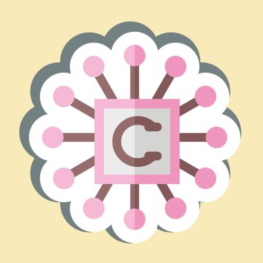 Etiket işlemcisi. Metaverse sembolüyle ilgili. dizayn edilebilir