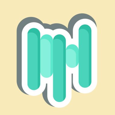 Etiket ipliği. Yazdırma sembolüyle ilgili. dizayn edilebilir