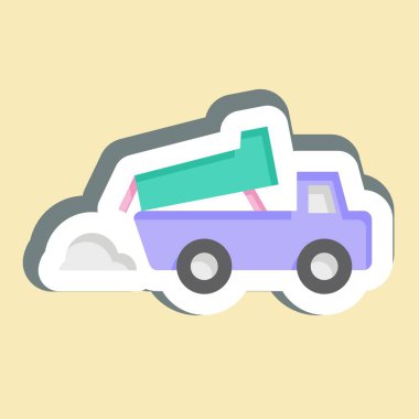 Çıkartma Tesisi. Atık sembolüyle ilgili. dizayn edilebilir