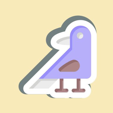 Çıkartma Kargası. Cadılar Bayramı sembolüyle ilgili. dizayn edilebilir