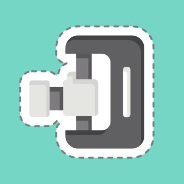 Çıkartma hattı 3 boyutlu tarayıcıyı kesti. Yazdırma sembolüyle ilgili. dizayn edilebilir