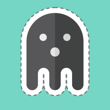 Etiket hattı Ghost 'u kesti. Cadılar Bayramı sembolüyle ilgili. dizayn edilebilir