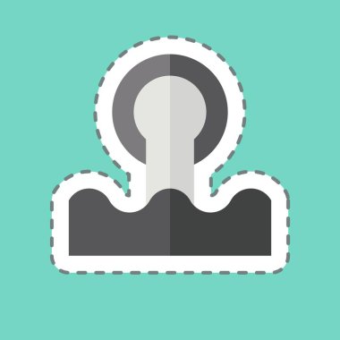 Çıkartma hattı kanalizasyonu kesti. Doğal Kaynaklar sembolüyle ilgili. dizayn edilebilir