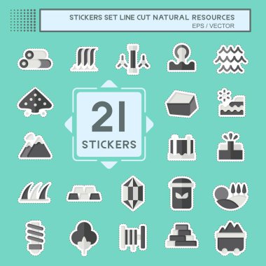 Çıkartma hattı kesildi. Doğal Kaynakları Ayarla. Eğitim sembolüyle ilgili. dizayn edilebilir