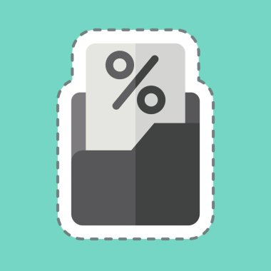 Çıkartma hattı Vergi Dizini 'ni kesti. Vergi sembolüyle ilgili. dizayn edilebilir