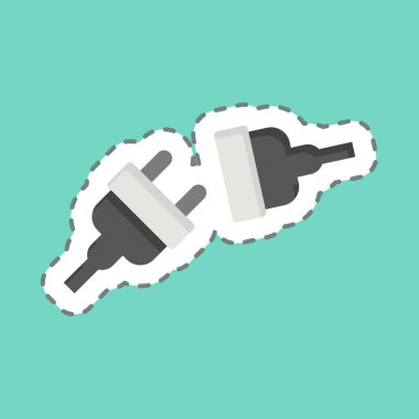 Çıkartma çizgisi Aygıtları Aç Sera sembolüyle ilgili. dizayn edilebilir