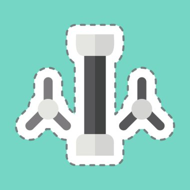 Çıkartma hattı gelgit gücünü kesti. Doğal Kaynaklar sembolüyle ilgili. dizayn edilebilir