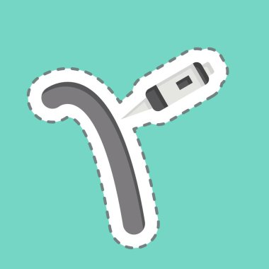 Çıkartma hattı Tatto Sürecini kesti. Dövme sembolüyle ilgili. dizayn edilebilir