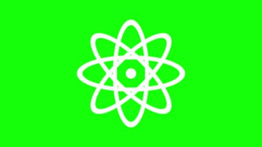 radiation icon, flat style. vector illustration eps 0 0