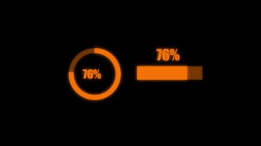 the concept of the loading of the rate. the word on a screen