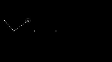 Parlak çizgiler ve noktalarla soyut bir arkaplan. vektör illüstrasyonu