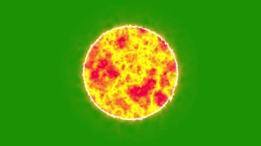 the sun is in the background