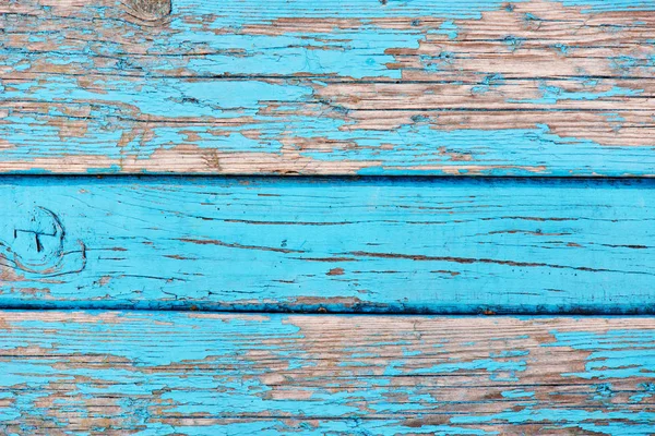 Old Blue Wooden Background Copy Space — Stock Photo, Image