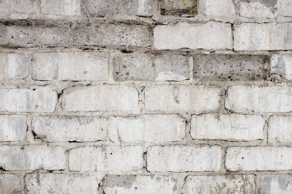 抽象的な灰色のぼろぼろのレンガ壁構造 — ストック写真