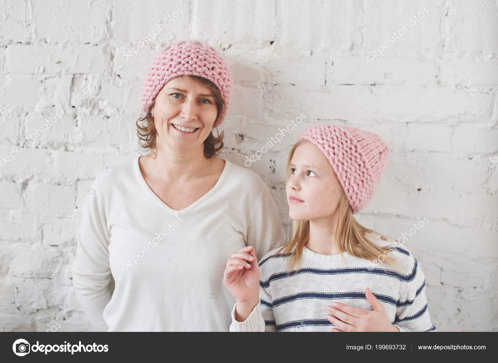 mother daughter matching hats