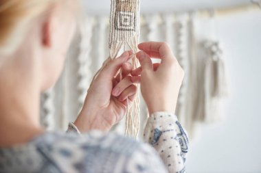Konu, örgü kavramı knot yapım needlewoman 
