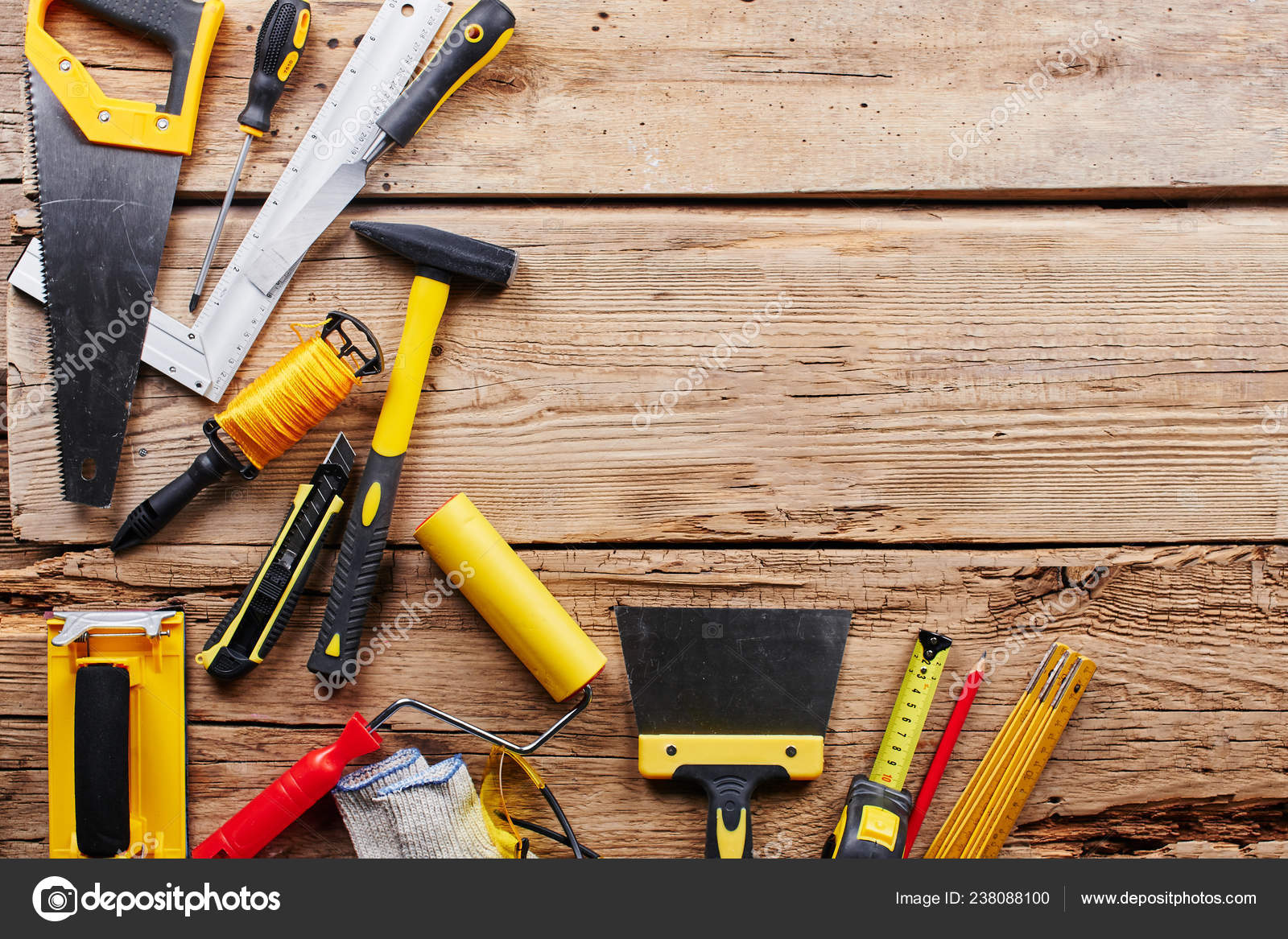 Construction Tools Wallpaper