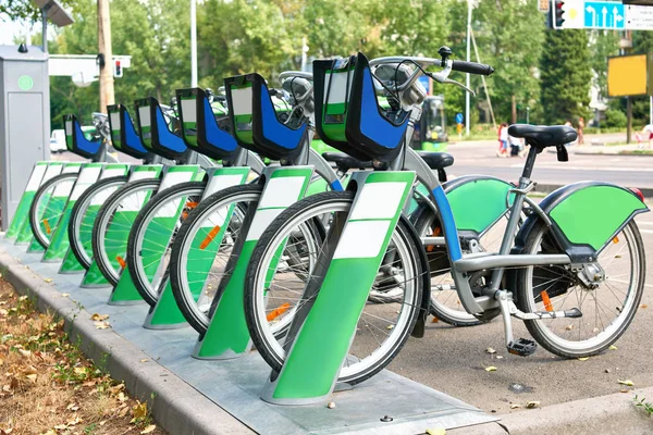 Bicycle Rental Almaty City Kazakhstan — Stock Photo, Image