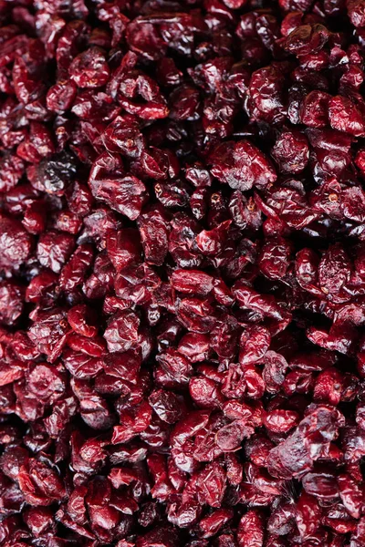 Ιστορικό Αποξηραμένων Cranberries Closeup — Φωτογραφία Αρχείου