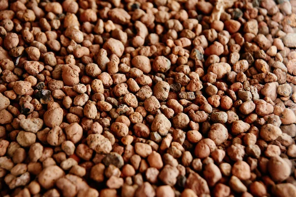 Expanded clay background close-up — Stock Image Expanded Clay Background Close Stock Photo