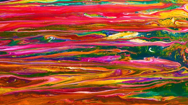 Kolorowe Kontrastowe Akrylowe Abstrakcyjne Tło Paski Jasnych Kolorów Surrealistyczne Tapety — Zdjęcie stockowe