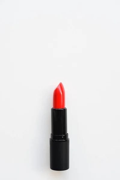 Close Color Lipsticks Isolated White Background — Stock Photo, Image
