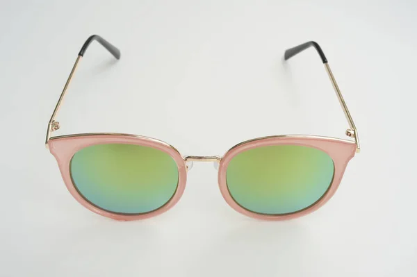 Modern Fashionable Sunglasses Isolated White Background — Stock Photo, Image
