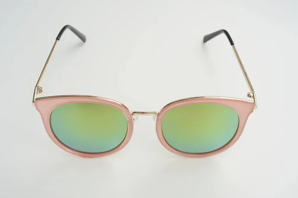 Gafas Sol Modernas Moda Aisladas Sobre Fondo Blanco — Foto de Stock