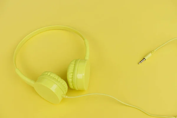 Close Headphones Background — Stock Photo, Image