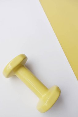 dumbbell arka plan için yakın çekim