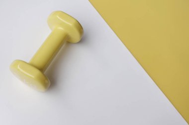 dumbbell arka plan için yakın çekim