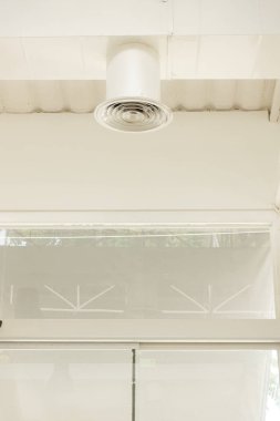 Klima havalandırma tesisat sistemi binada