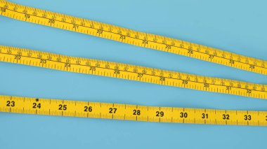 arka plan için ölçü birimi bant yakın çekim