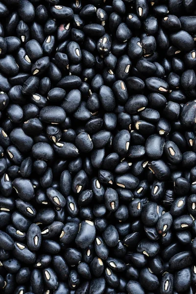 Primer Plano Frijoles Negros Para Fondo — Foto de Stock