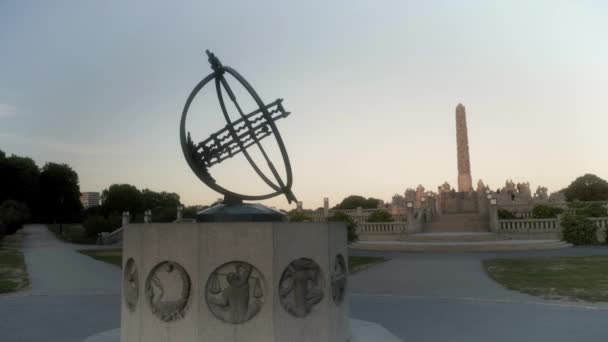 Vigeland Sculpture Park Est Acres Contenant 200 Sculptures Gustav Vigeland — Video