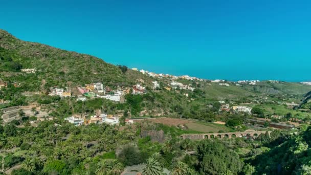 Gran Canaria Grootste Van Canarische Eilanden Voor Kust Van Afrika — Stockvideo