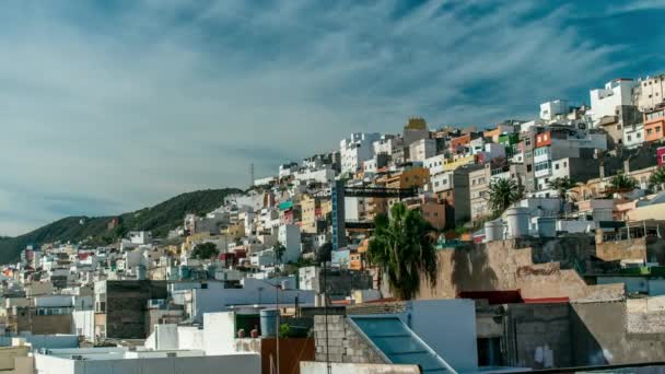 Gran Canaria Grootste Van Canarische Eilanden Voor Kust Van Afrika — Stockvideo