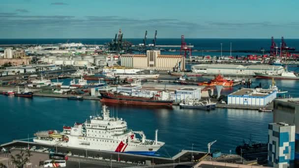 Gran Canaria Grootste Van Canarische Eilanden Voor Kust Van Afrika — Stockvideo