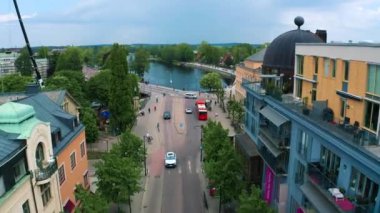 Bu güzel hava çekimi İsveç 'te Mavic Pro 2 ile çekildi..