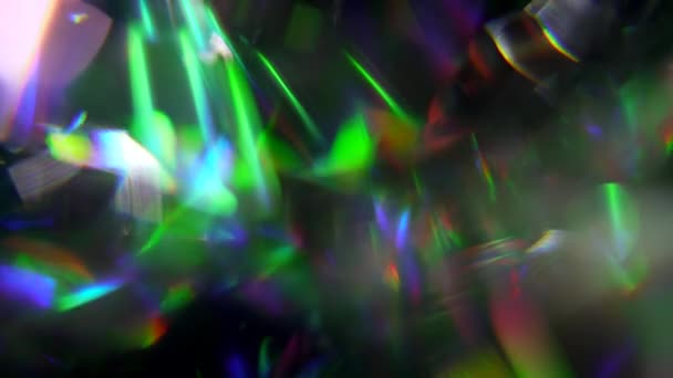 Denna Närbild Diamant Perfekt För Bakgrund Visuell Effekt Eller Coolt — Stockvideo