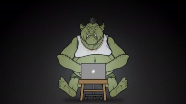 Animasyon İnternet Trolleri Çevrimiçi