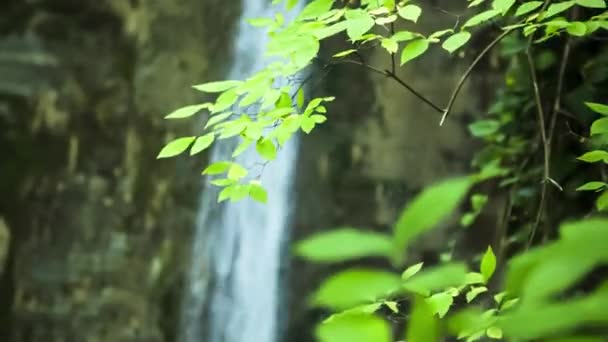 Beautiful Valt Bergen Wilde Natuur Van Noordelijke Kaukasus — Stockvideo