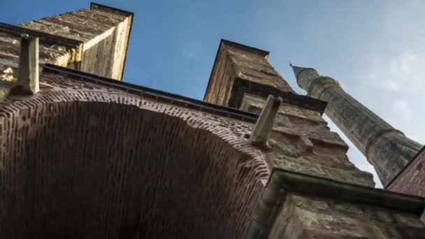 Cathédrale Sainte Sophie Dans Ville Istanbul Architecture Sites Touristiques Istanbul — Video