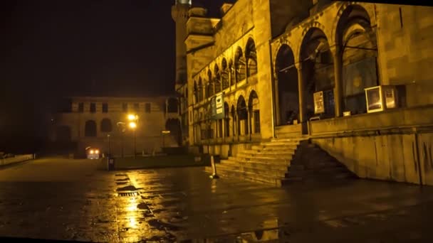 Mezquita Ciudad Estambul Arquitectura Lugares Interés Estambul — Vídeo de stock