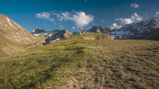 Paysage Montagneux Nature Caucase Nord Belle Vue Sur Gorge Montagne — Video